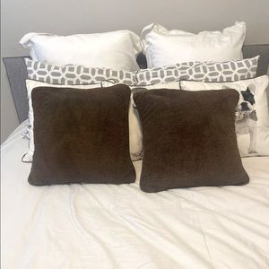 Restoration Hardware (2) throw pillows